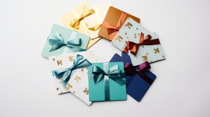 entertainment gift cards white background