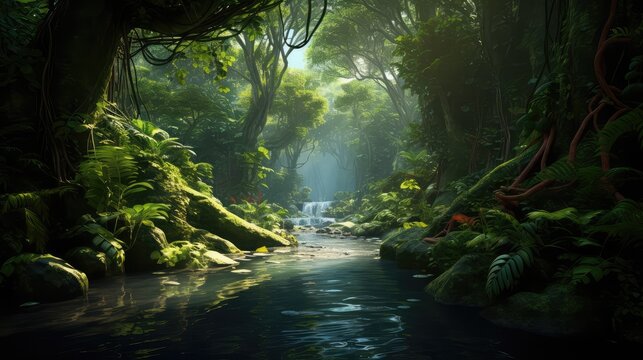 green jungle book