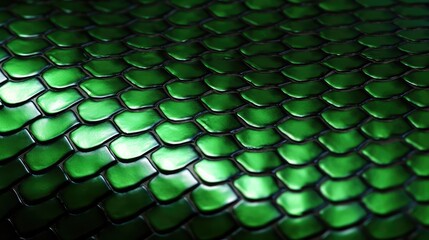 Obraz premium vibrant green snake skin