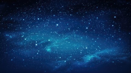 night stars blue background