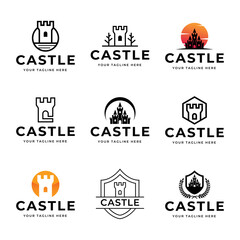 Creative Castle Logo Design Template