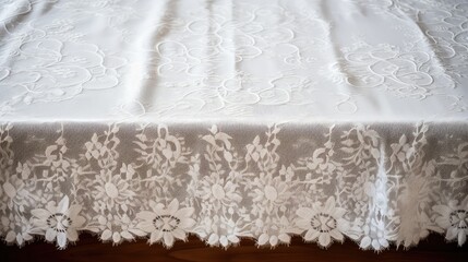 trim table cloth perspective