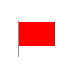 Red flag icon