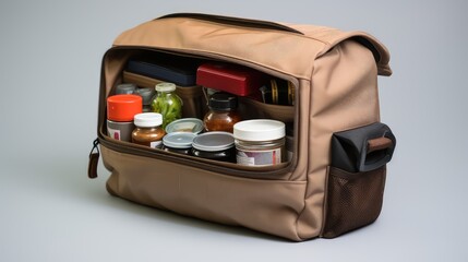 compact supplement bag