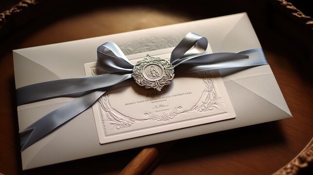 stamp gift certificate silver