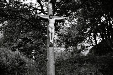 Jesus Christ cross, France, Europe