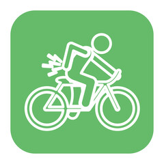 Obraz premium Cycling Tour Icon