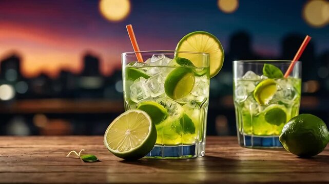 Caipirinha is a Brazilian cocktail