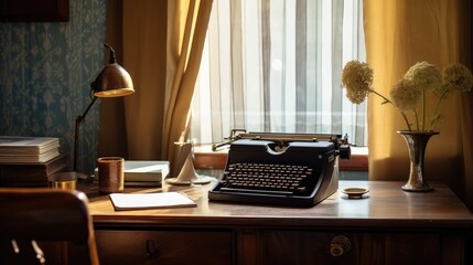 home desk office work