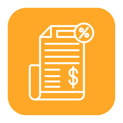 Fixed Interest Rate Icon