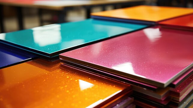 smooth powder coating metal
