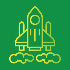 Space Shuttle Icon Design