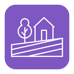Fields Landscape Icon