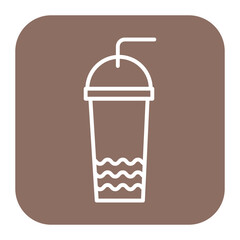 Cold Coffee Icon