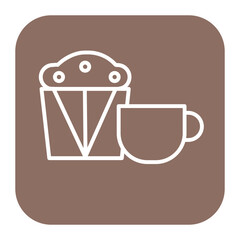 Coffee Muffin Icon