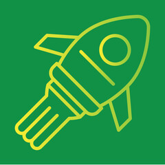 Rocket Booster Icon Design