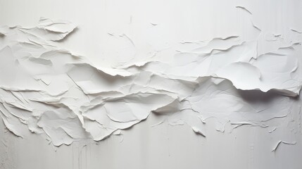 texture white ripped paper