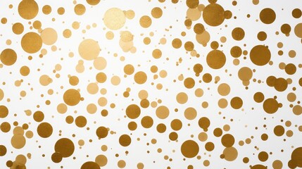 shiny gold dots