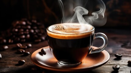 steam coffee drink