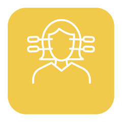 Face Acupuncture Icon
