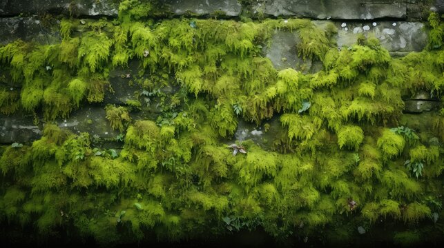 nature wall of green