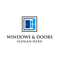 very clean and modern windows and door concept