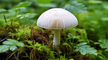 nature view champignon mushroom