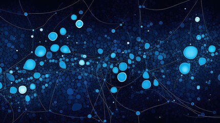 Fototapeta premium energetic abstract pattern blue