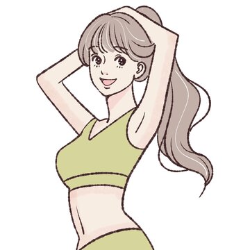 recommend clip art: 脇/脇毛/ムダ毛/ムダ毛処理/エステ/女性のお腹/腸活/ビフォー/アフター/おばさん体型/加齢/食べ過ぎ/ぽっこりお腹/便秘/便秘/脱毛/ダイエット/ウエスト/くびれ/シェイプアップ/皮下脂肪/脂肪吸引/減量/筋トレ/美尻/ヒップアップ/腹筋/痩せる/太る/アンチエイジング/痩身/代謝アップ/女性のイラスト素材