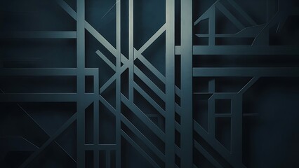 Obraz premium Dark background lines design wallpaper illustration