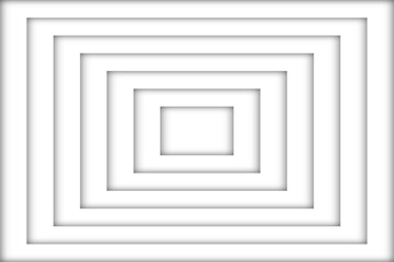 Concentric Neumorphic Square Background Abstract