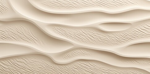 Obraz premium Abstract Wavy Sand Dunes
