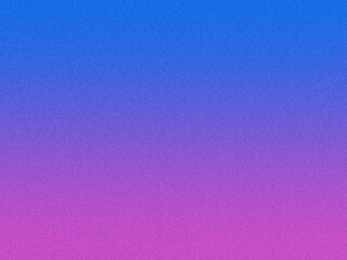 Blue, purple and pink color gradient abstract background. Grunge noise or grain texture