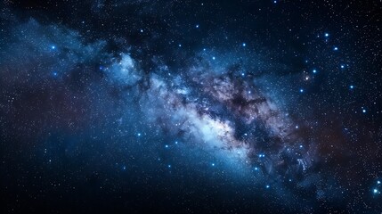 A majestic night sky filled with stars and constellations perfect for World Space Week taken with Provia more clarity with clear light and sharp focus high detailed