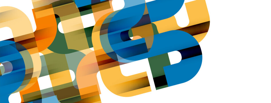Lines, abstract letter style design background. Geometric vector Illustration For Wallpaper, Banner, Background, Card, Book Illustration, landing page