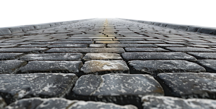 PNG Endless stone path towards sky