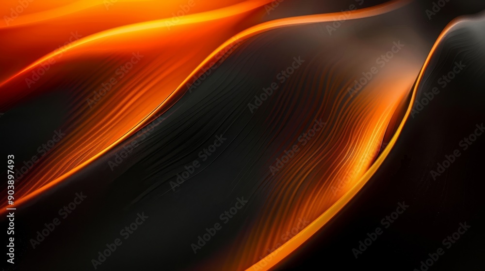 Poster captivating and mesmerizing abstract patterns featuring flowing lines that showcase vibrant shades o