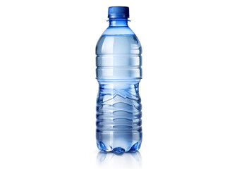 bottle of water isolated