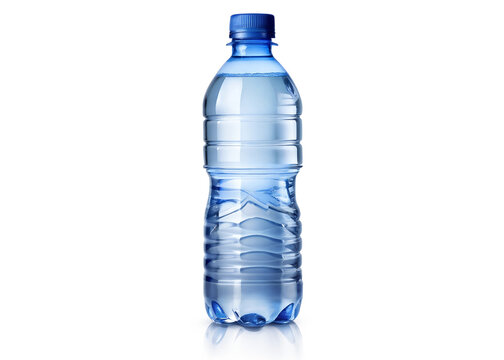 bottle of water isolated