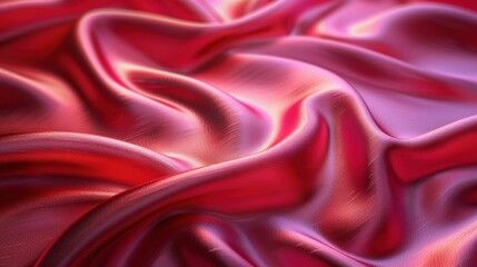 Obraz premium Pink Silk Fabric Texture