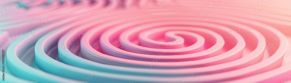 Poster a captivating swirl pattern showcasing vibrant pastel colors, creating a modern and artistic aesthet