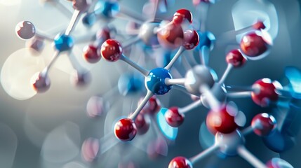 Obraz premium Fiscal Fusion A Dynamic Molecular Model of Economic Growth and Stability