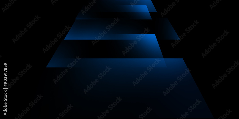 Poster modern blue square tech corporate abstract technology background. abstract graphic design banner pat