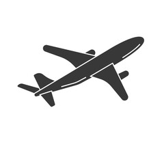 Airplane icon illustration