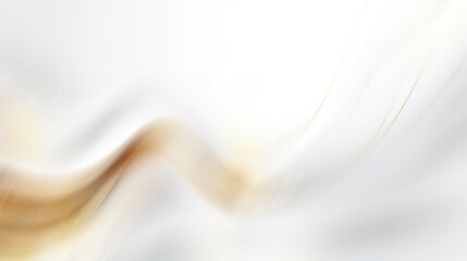 Abstract background with a soft white and gold gradient and flowing lines.