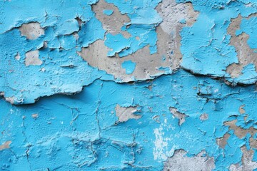 Obraz premium Blue Pastel Texture on Cement Wall. Abstract Background with Textured Colors
