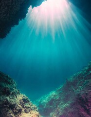 Obraz premium 海中