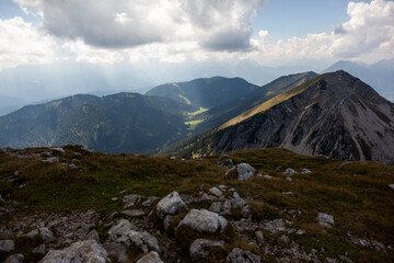 Krottenkopf mountain tour, Bavaria, Germany