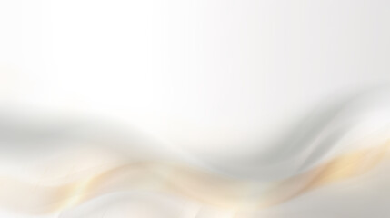Abstract white and beige background with soft wave.