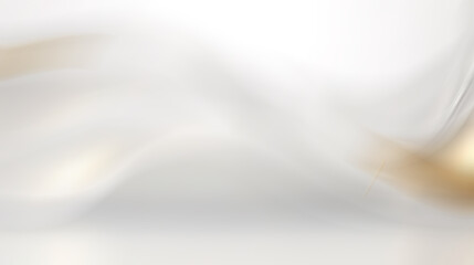 Abstract white and gold background with a subtle gradient.